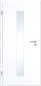 Mobile Preview: Laminato CPL Uniweiß 9016 Innentür mit schmalem Lichtausschnitt