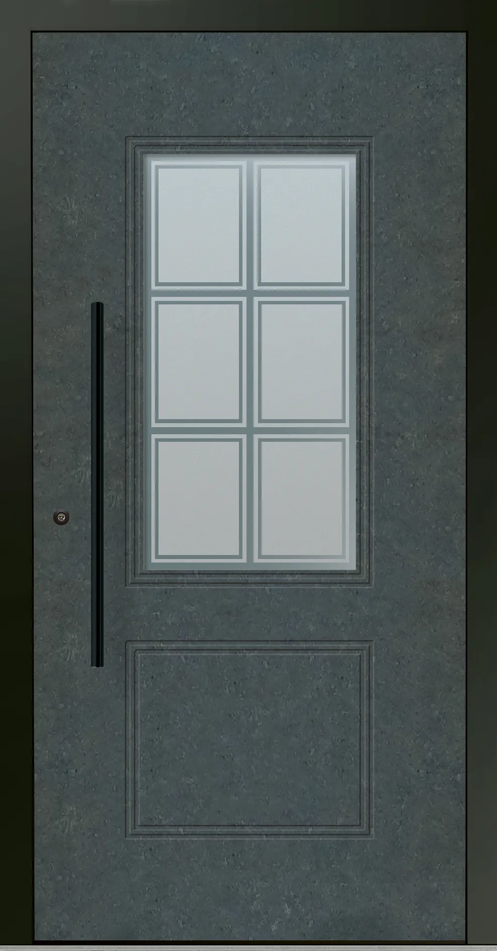 Aluminium-Haustür OptiDoor Blackline 32405D
