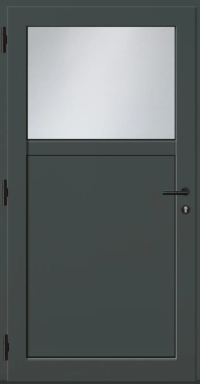 Aluminium-Haustür OptiDoor Exclusiv Blackline 38003E
