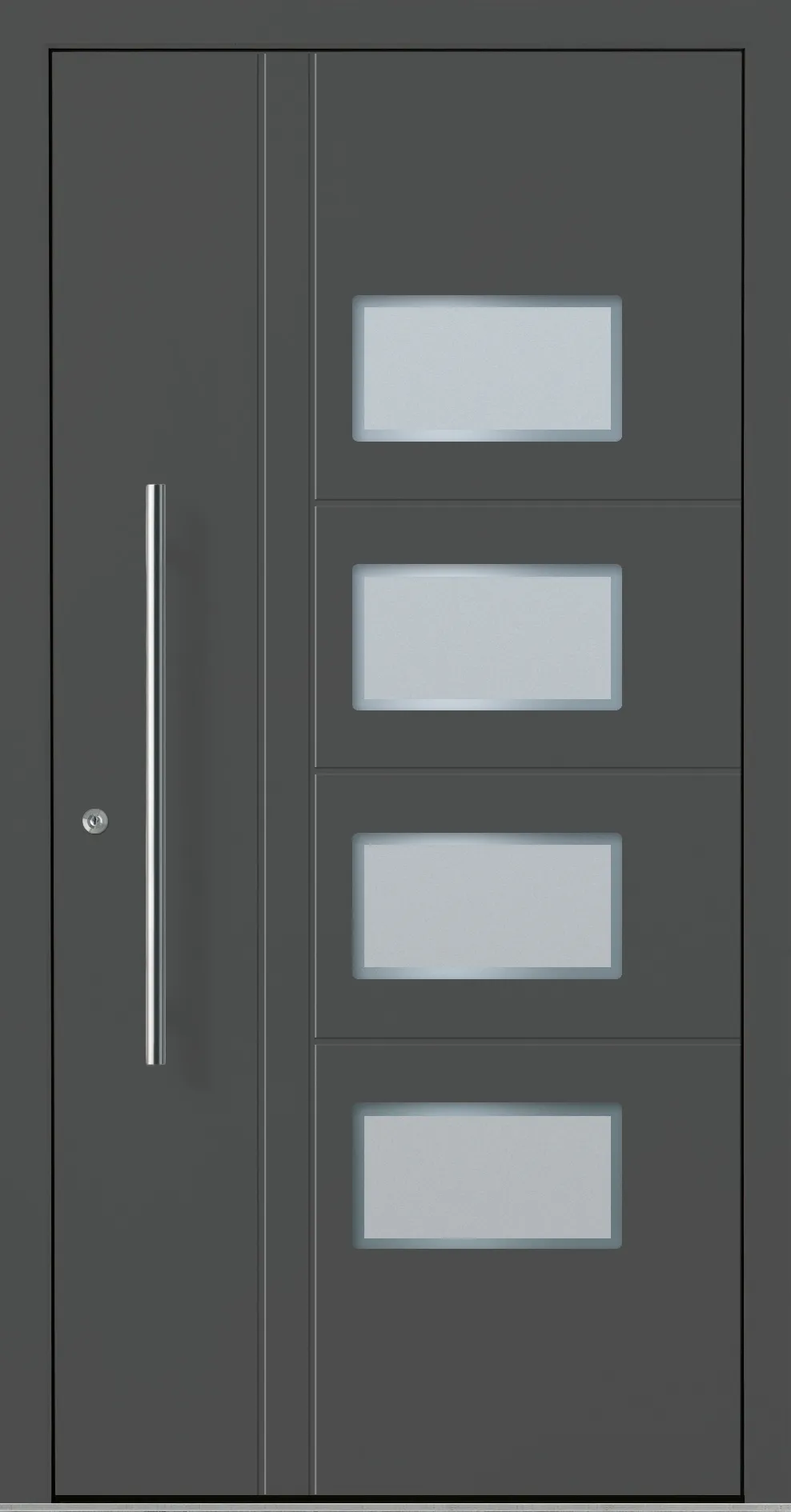 Aluminium-Haustür OptiDoor Design 30620D