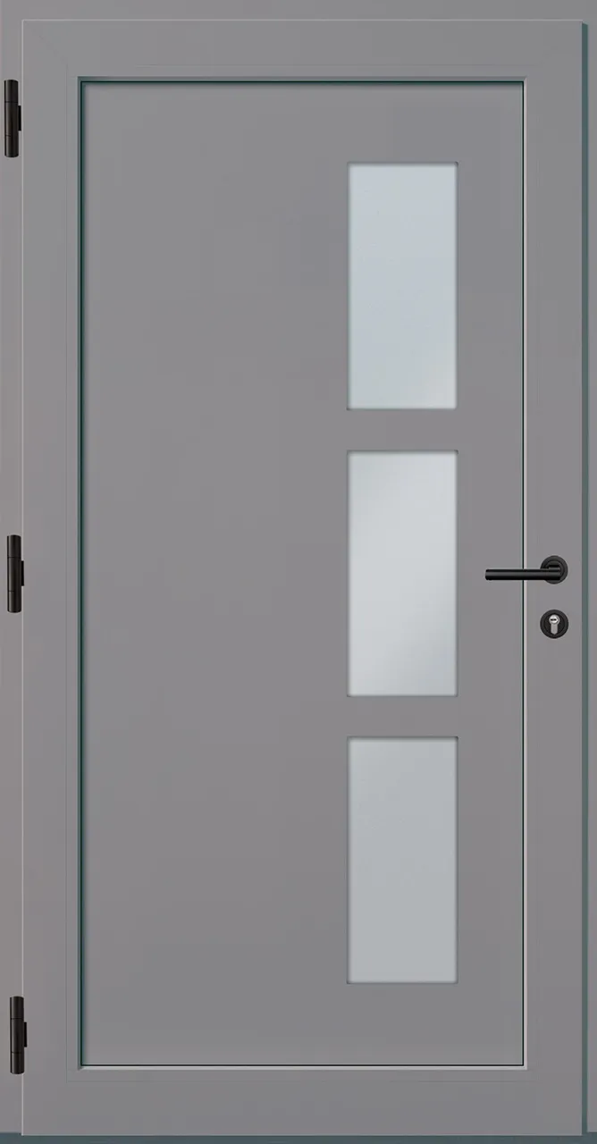 Aluminium-Haustür OptiDoor Power Blackline 38504P