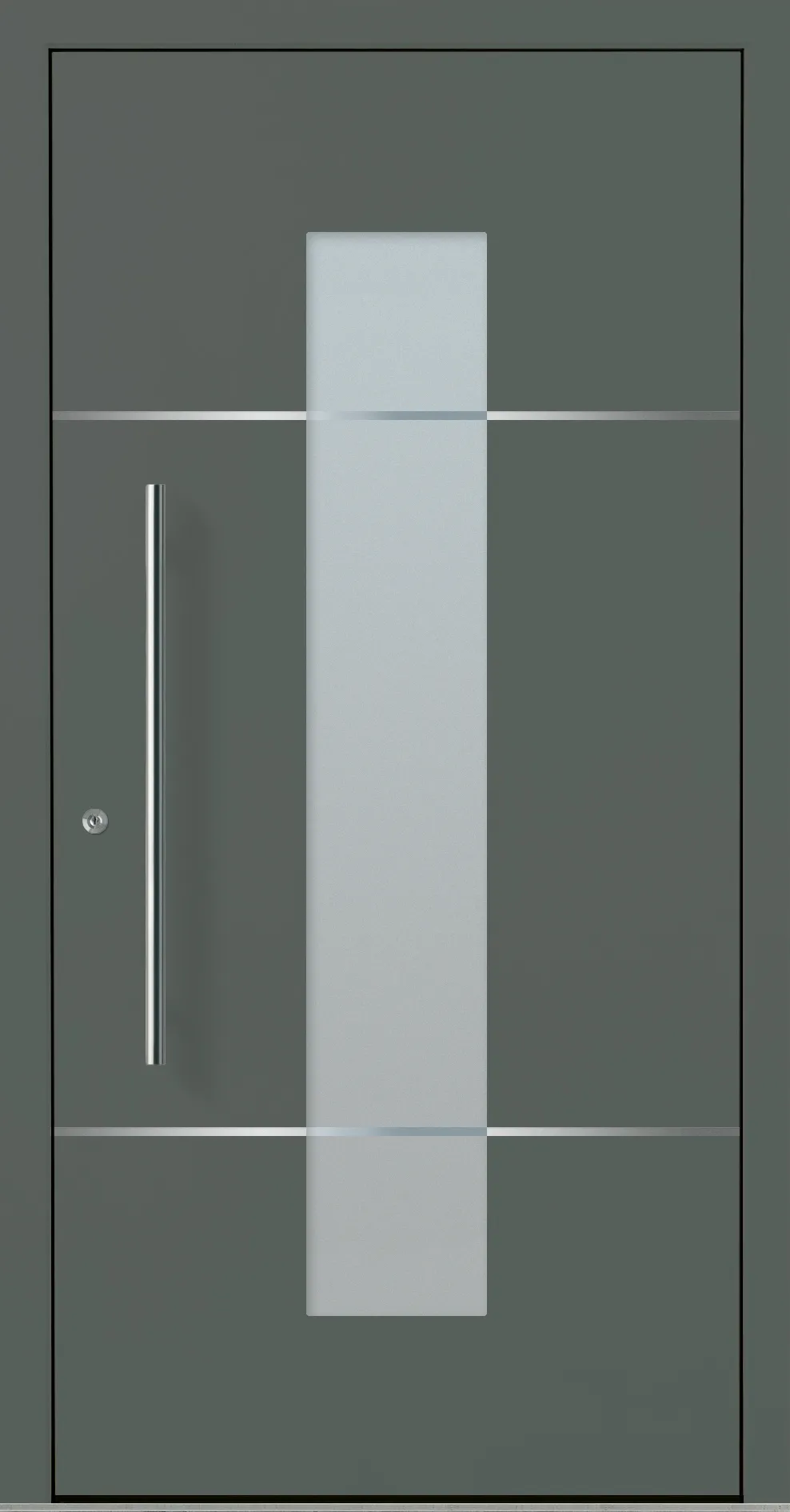 Aluminium-Haustür OptiDoor Design 32112D