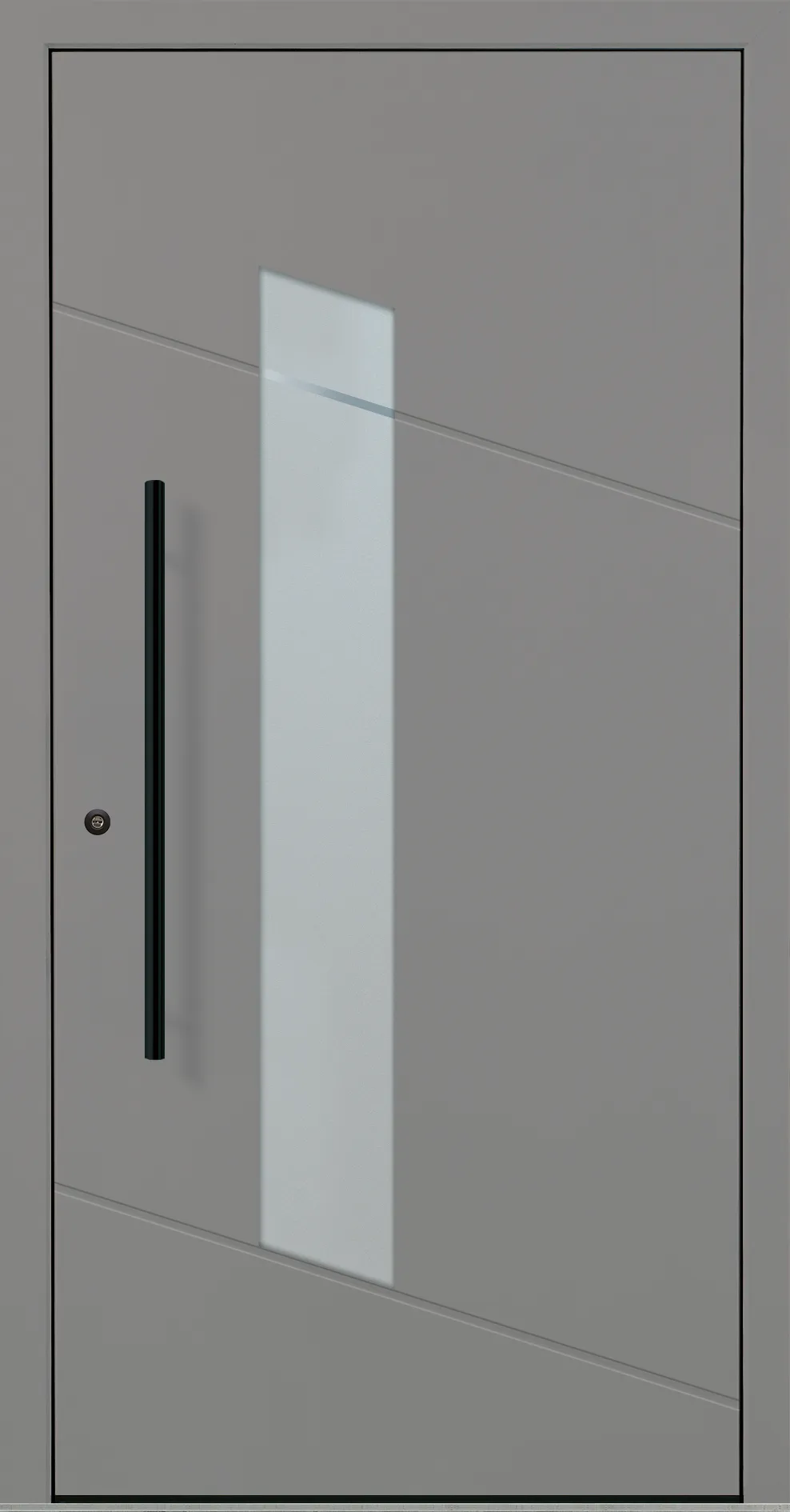 Aluminium-Haustür OptiDoor Blackline 32588D