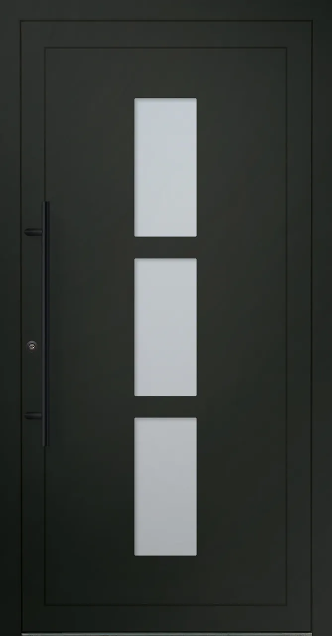 Aluminium-Haustür OptiDoor Exclusiv Blackline 38112E