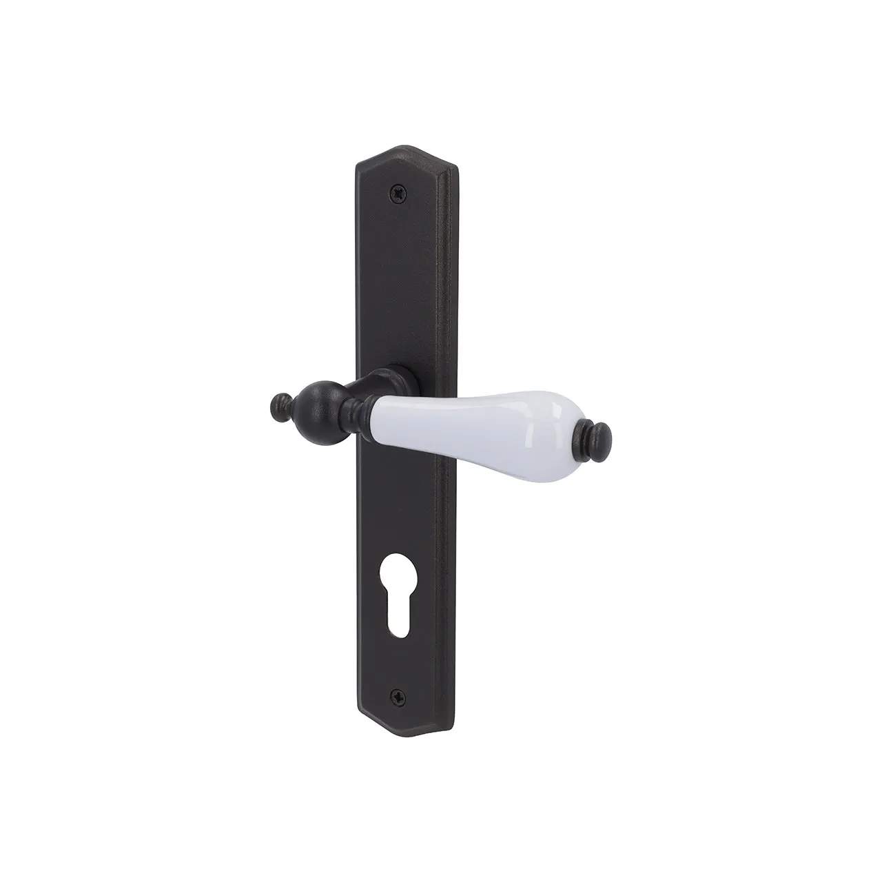 Türgriff Eleganto 557LR Schwarz/weiß