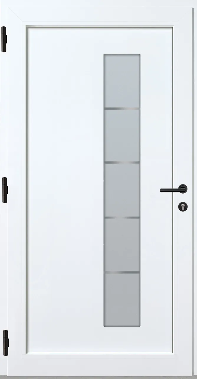 Aluminium-Haustür OptiDoor Power Blackline 38711P