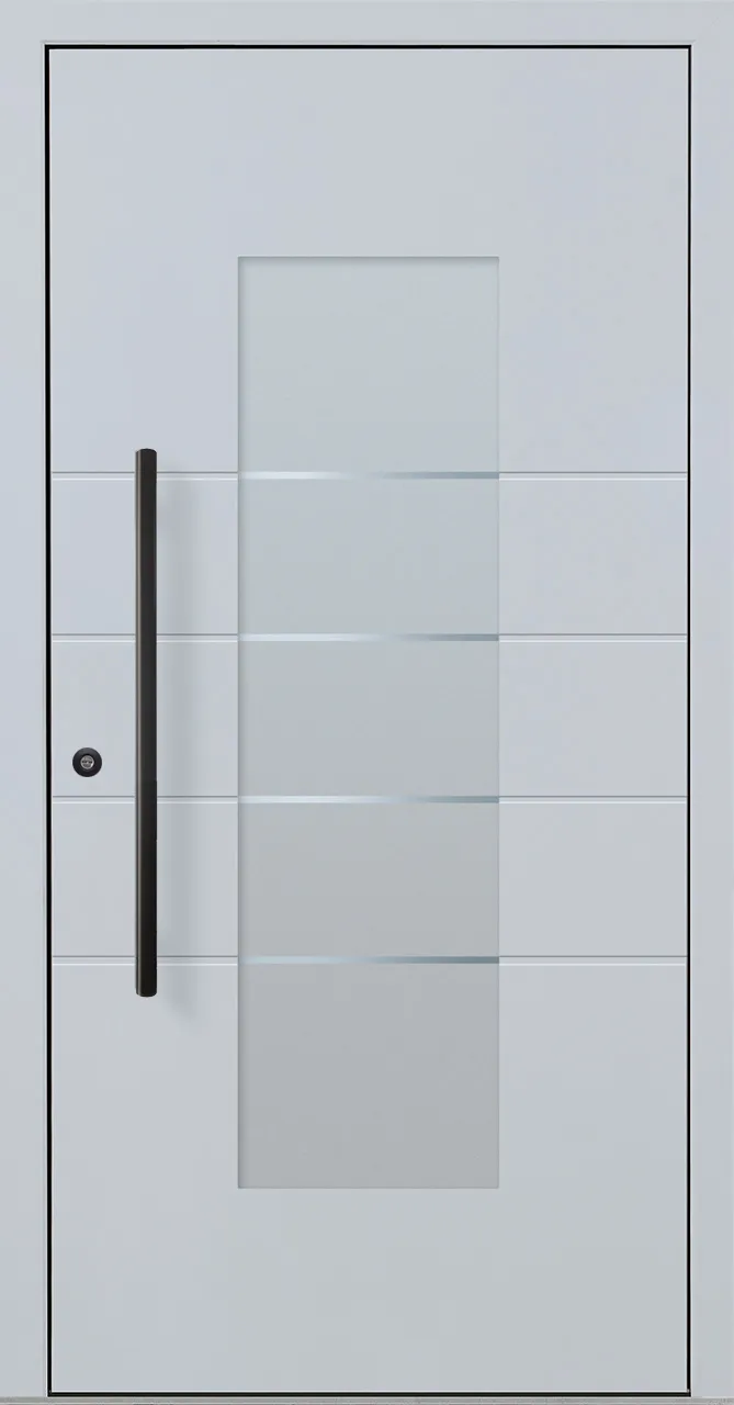 Aluminium-Haustür OptiDoor Blackline 30481D