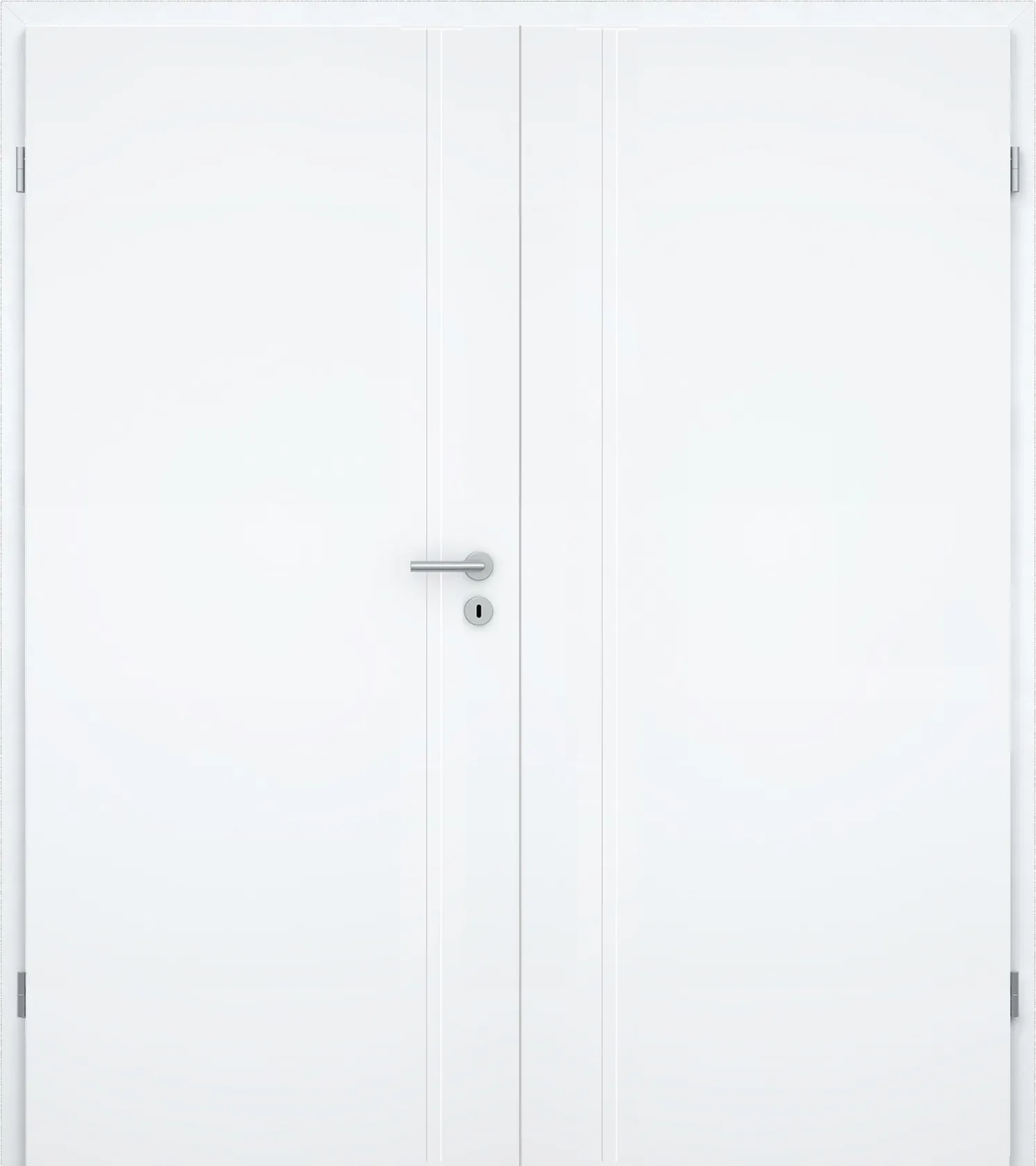 Doppelflügel-Design-Innentür Blanco Futura C Weißlack
