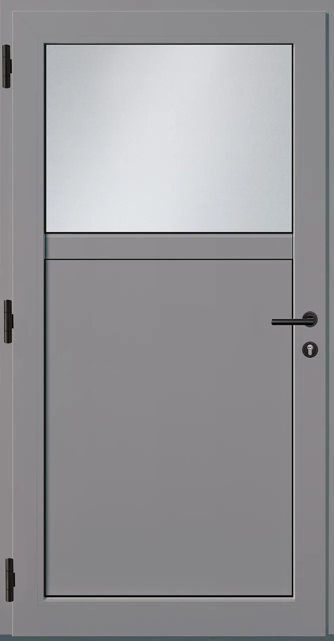 Aluminium-Haustür OptiDoor Power Blackline 38003P