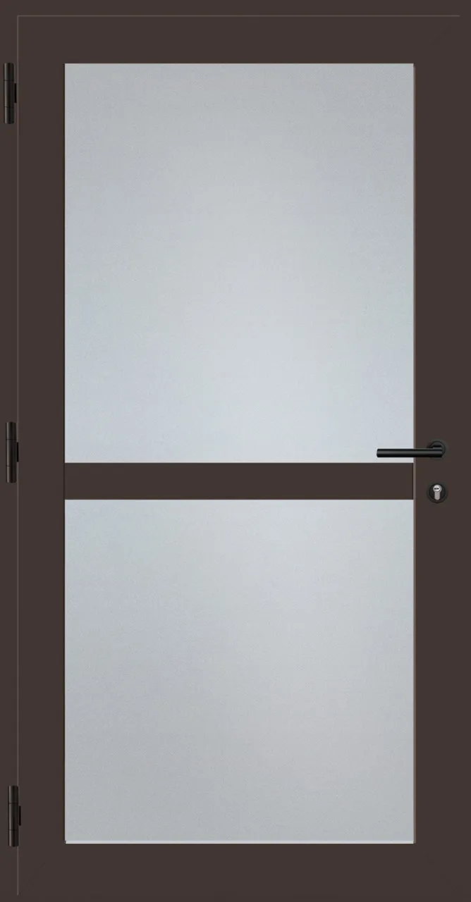 Aluminium-Haustür OptiDoor Exclusiv Blackline 38001E