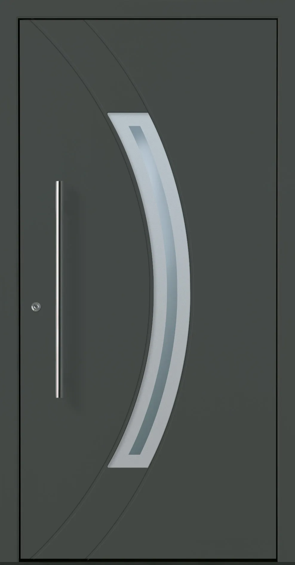 Aluminium-Haustür OptiDoor Design 32110D