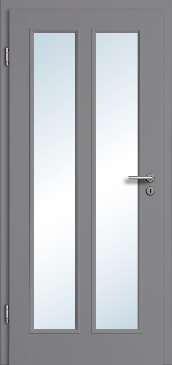 Stil-Innentür Grigio Premium BS2-LA Grau