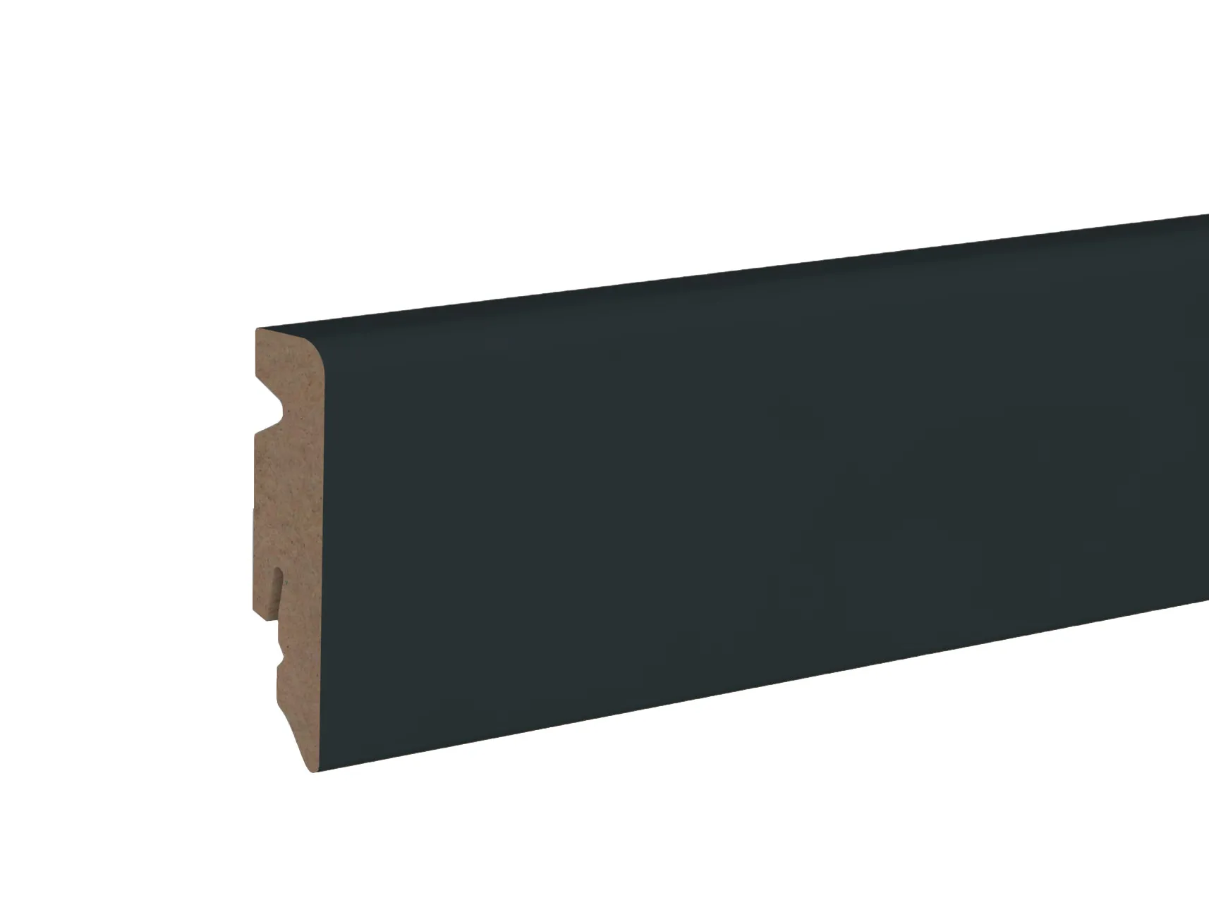 Design-Fußleiste 58/15 MDF Anthrazitgrau