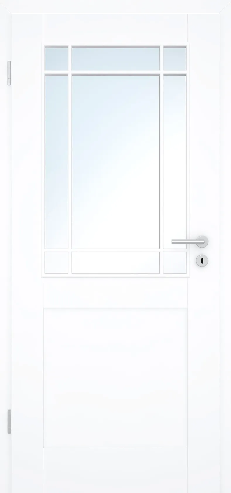 Füllungs-Designtür Pur Design 9FS Weißlack neo