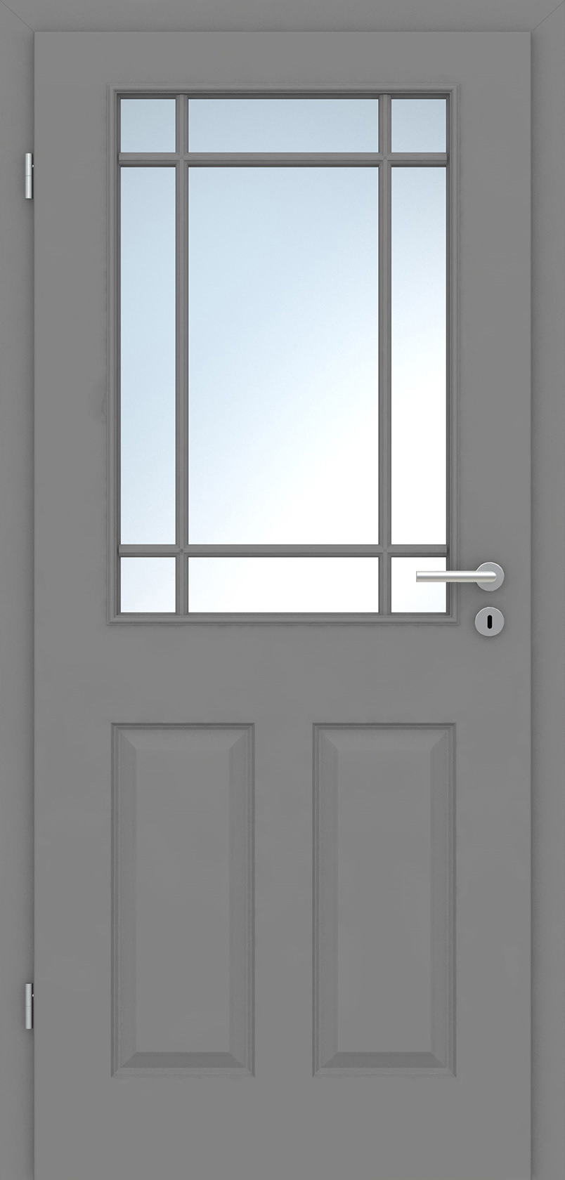 Stil-Innentür Grigio 15FS Grau