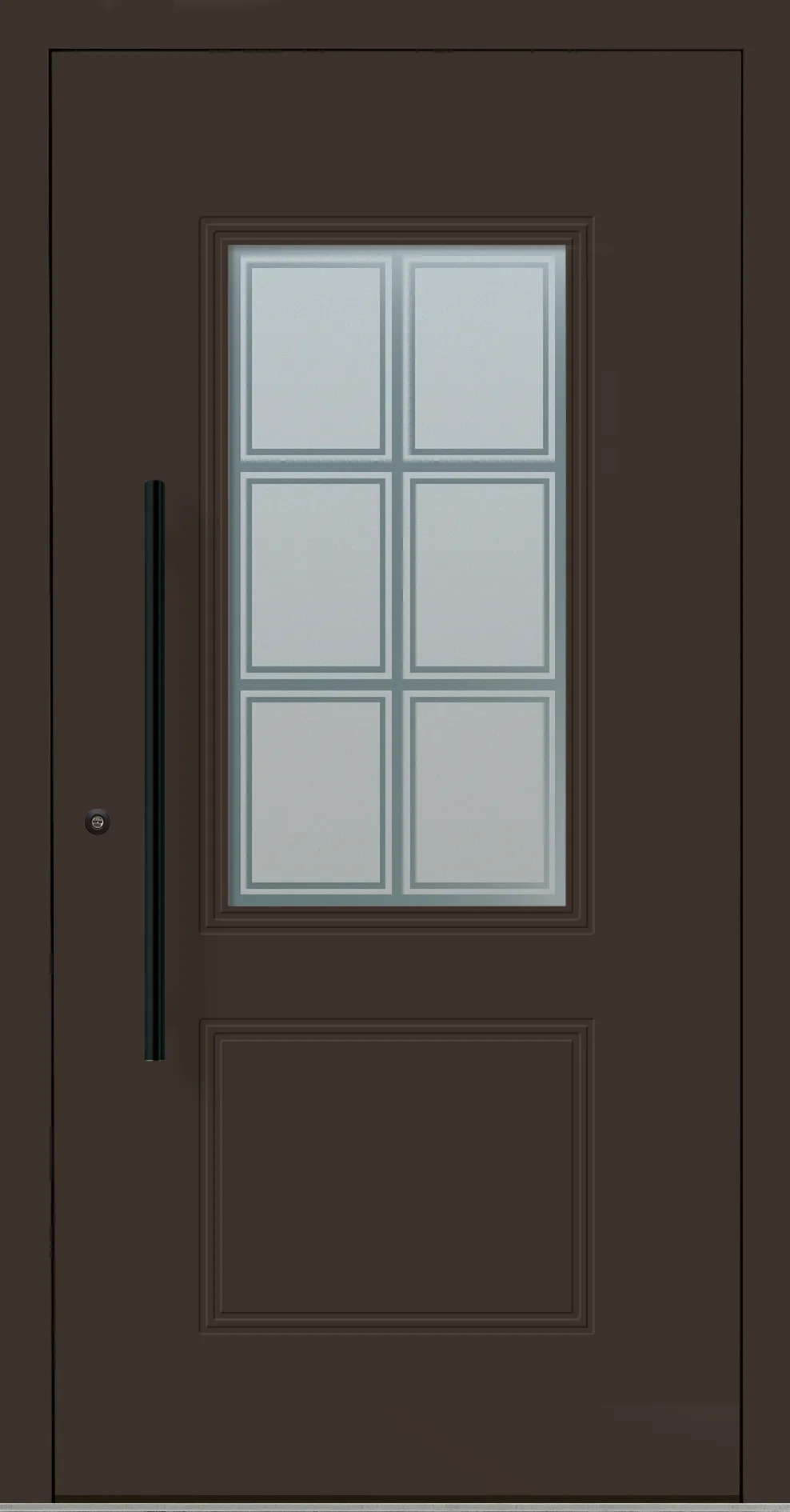 Aluminium-Haustür OptiDoor Blackline 32405D