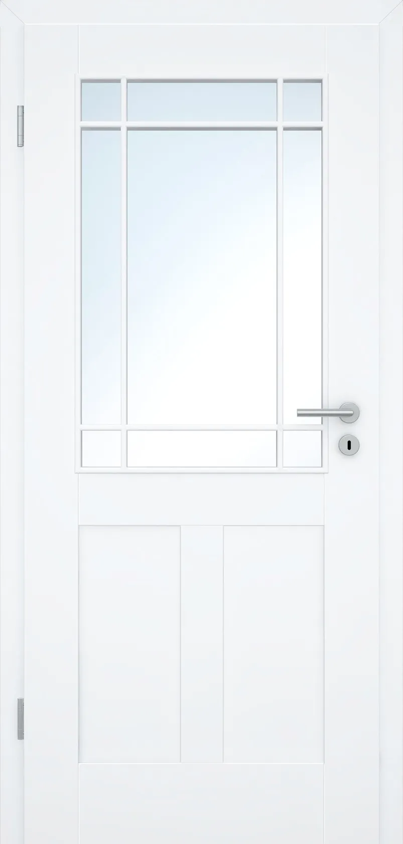 Füllungs-Designtür Pur Design 9FS-2 Weißlack