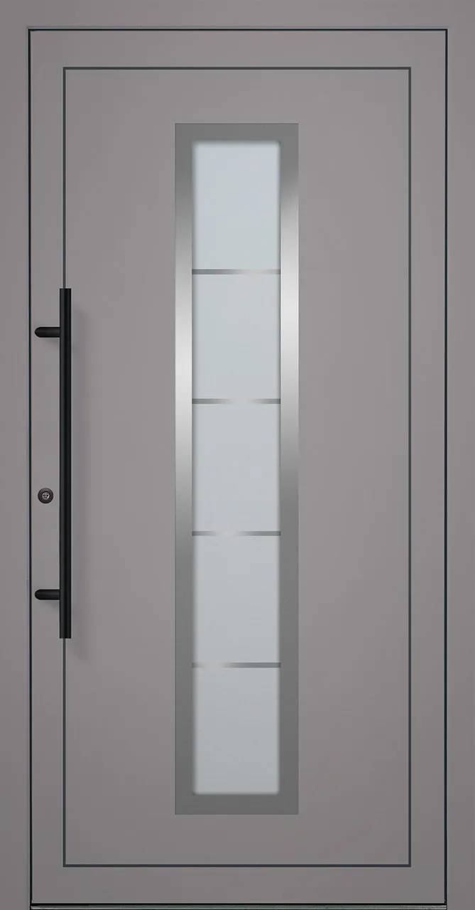 Aluminium-Haustür OptiDoor Power Blackline 38449P