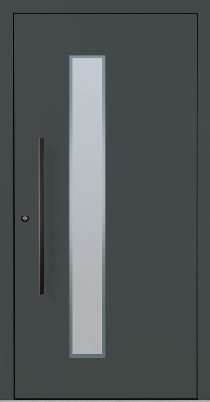 Aluminium-Haustür OptiDoor Blackline 30220D