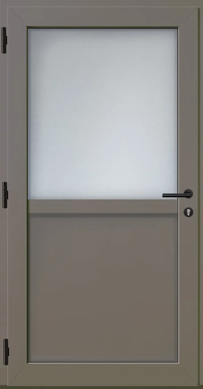 Aluminium-Haustür OptiDoor Power Blackline 38002P