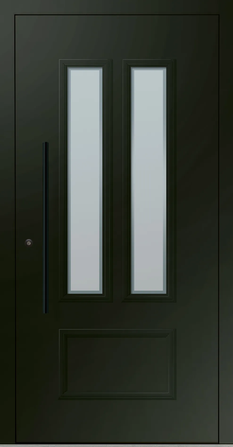 Aluminium-Haustür OptiDoor Blackline 32778D