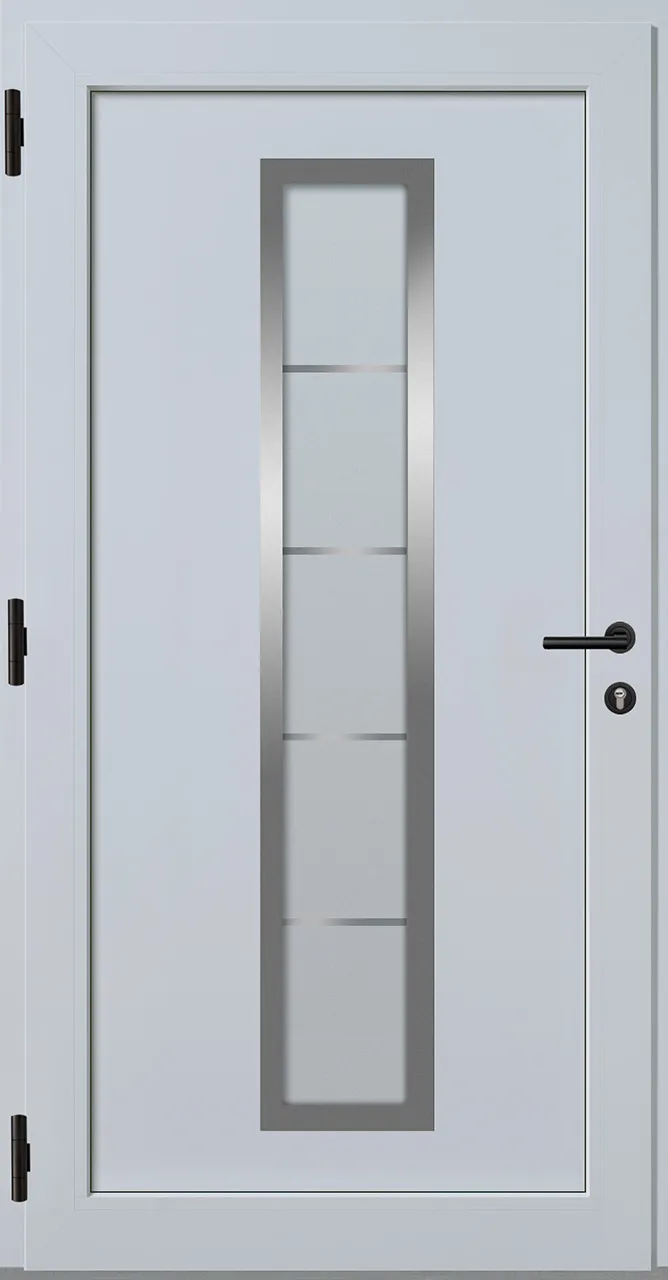 Aluminium-Haustür OptiDoor Exclusiv Blackline 38449E