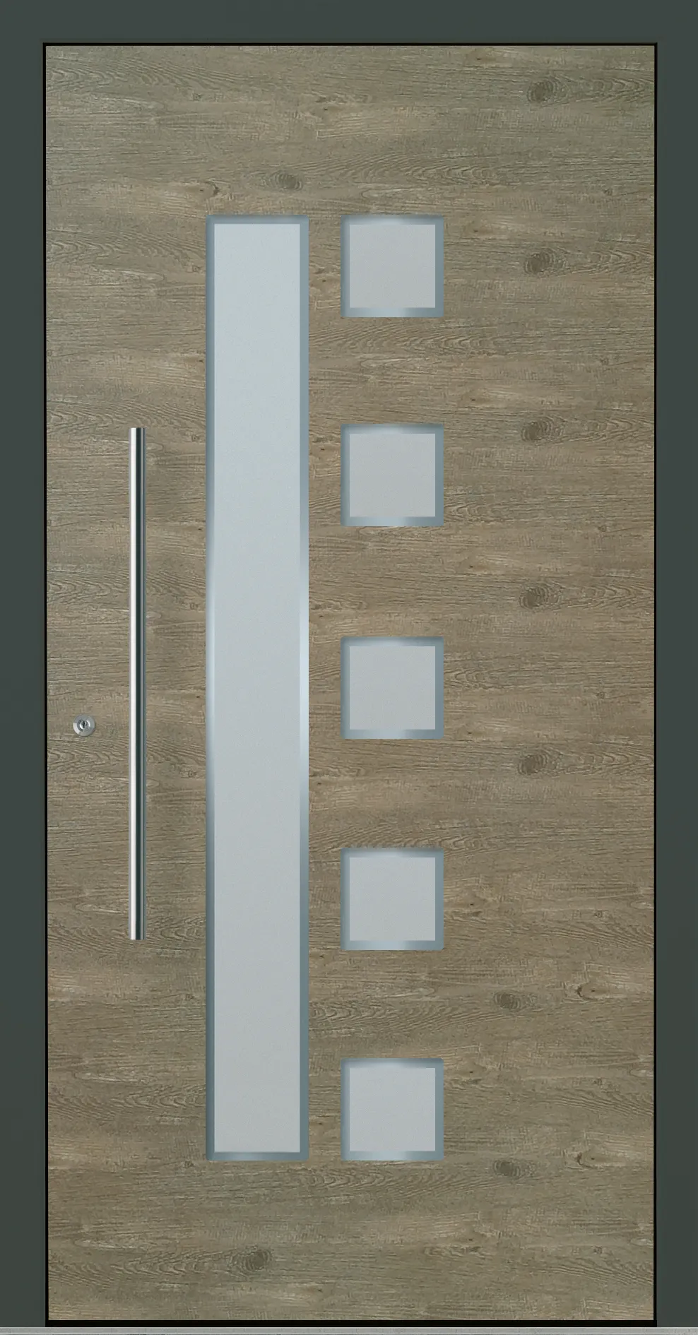 Aluminium-Haustür OptiDoor Design 30600D