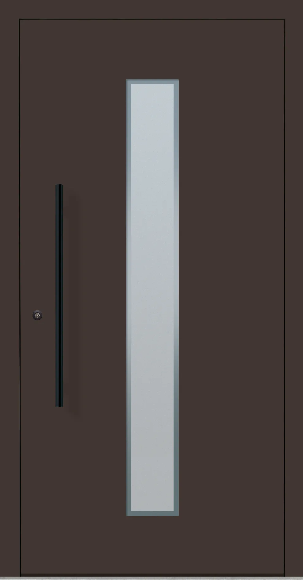 Aluminium-Haustür OptiDoor Blackline 32105D