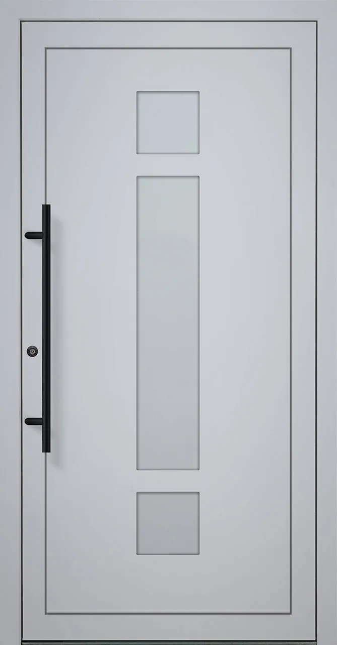Aluminium-Haustür OptiDoor Power Blackline 38660P