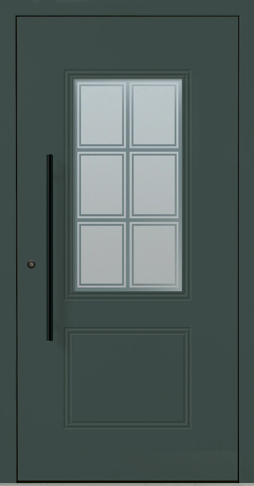 Aluminium-Haustür OptiDoor Blackline 32405D