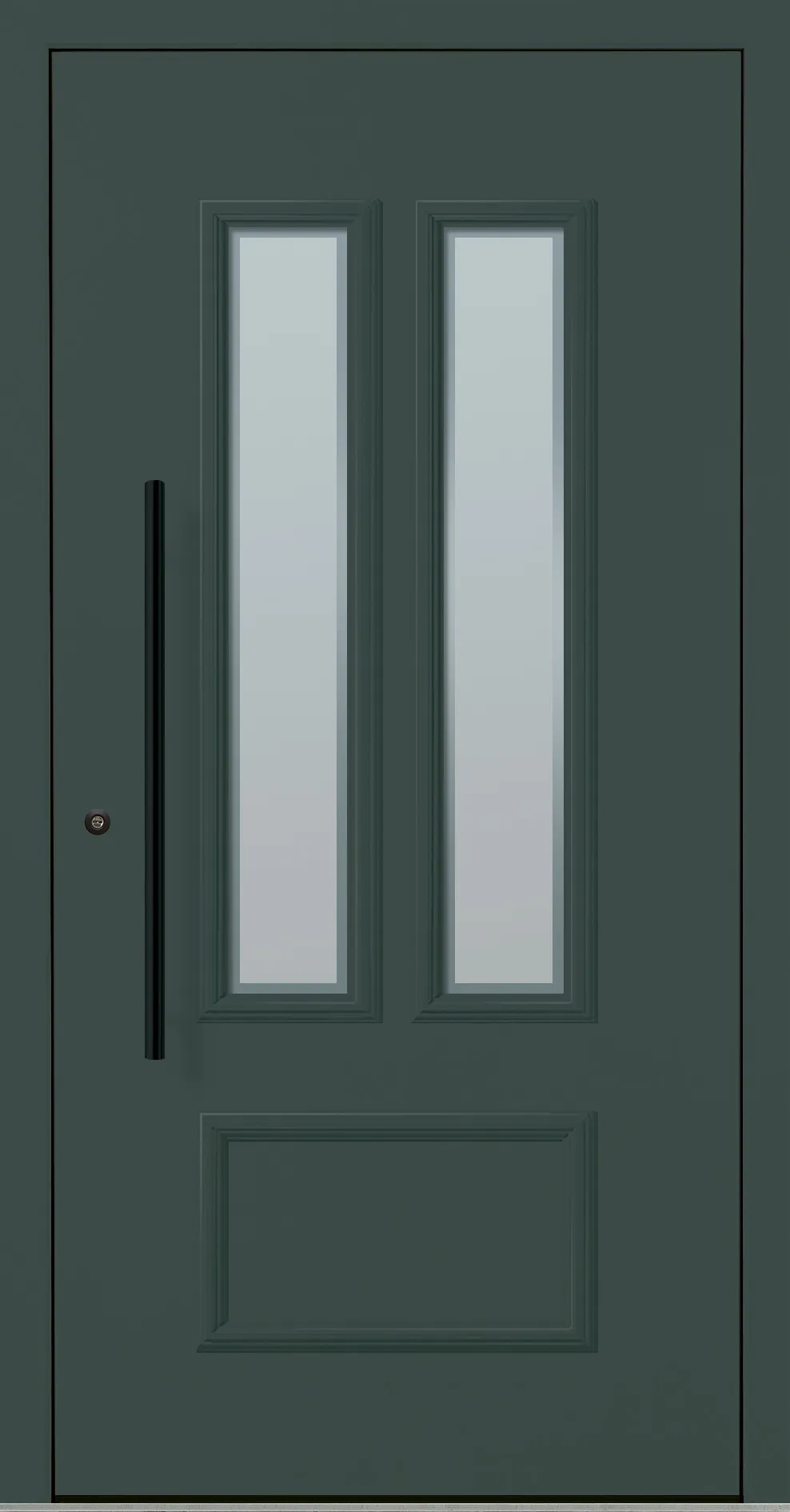Aluminium-Haustür OptiDoor Blackline 32778D