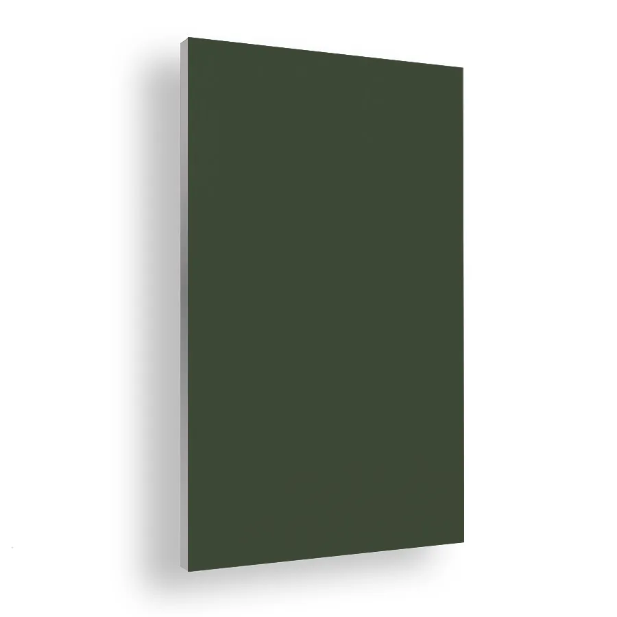 Oberflächenmuster Aluminiumhaustür Tannengrün (ähnl. RAL 6009)