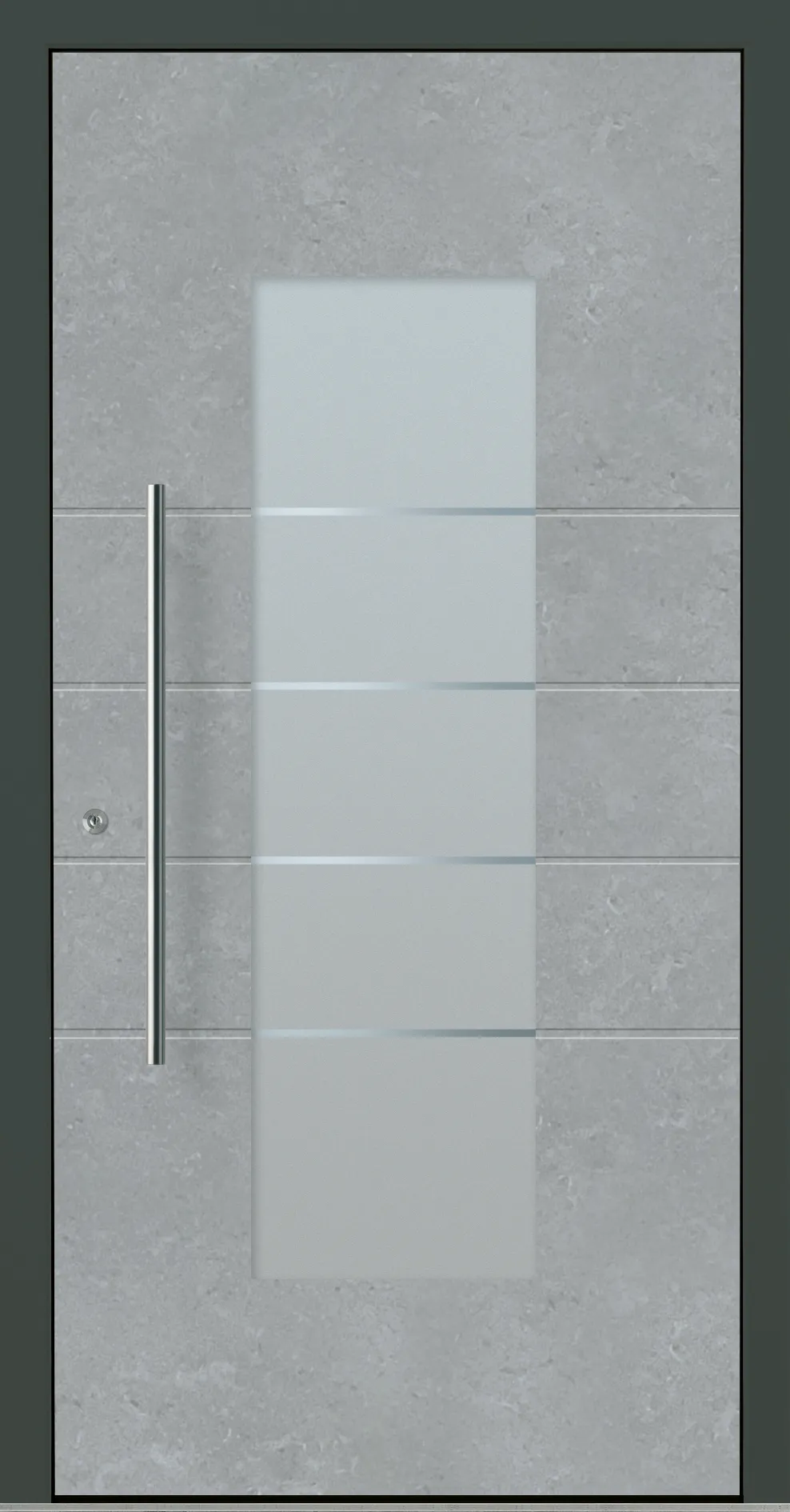 Aluminium-Haustür OptiDoor Design 30481D