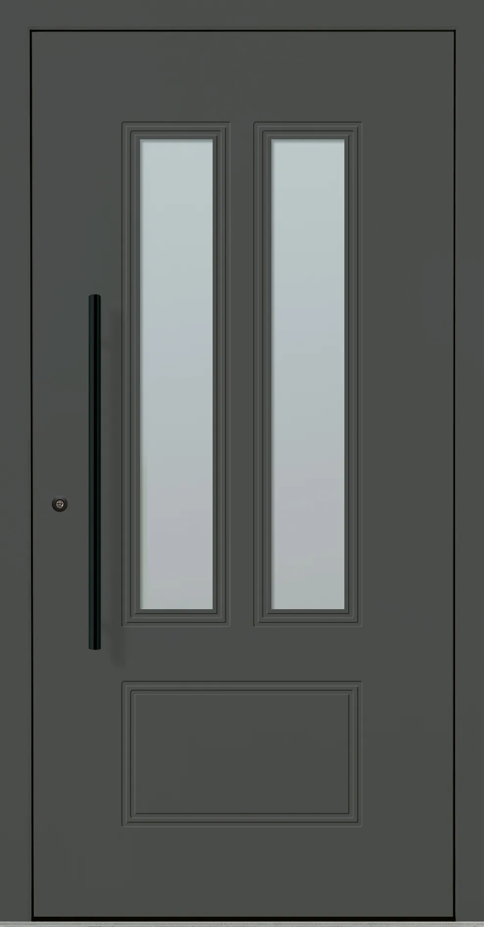 Aluminium-Haustür OptiDoor Blackline 32650D