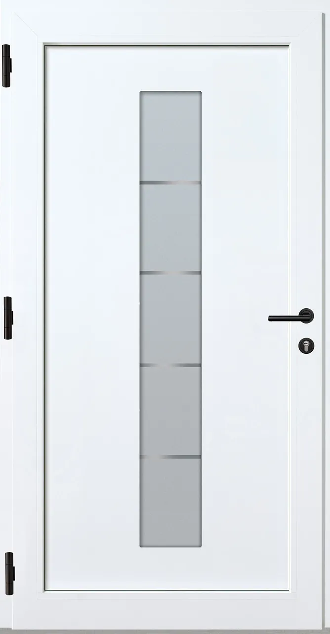 Aluminium-Haustür OptiDoor Power Blackline 38441P