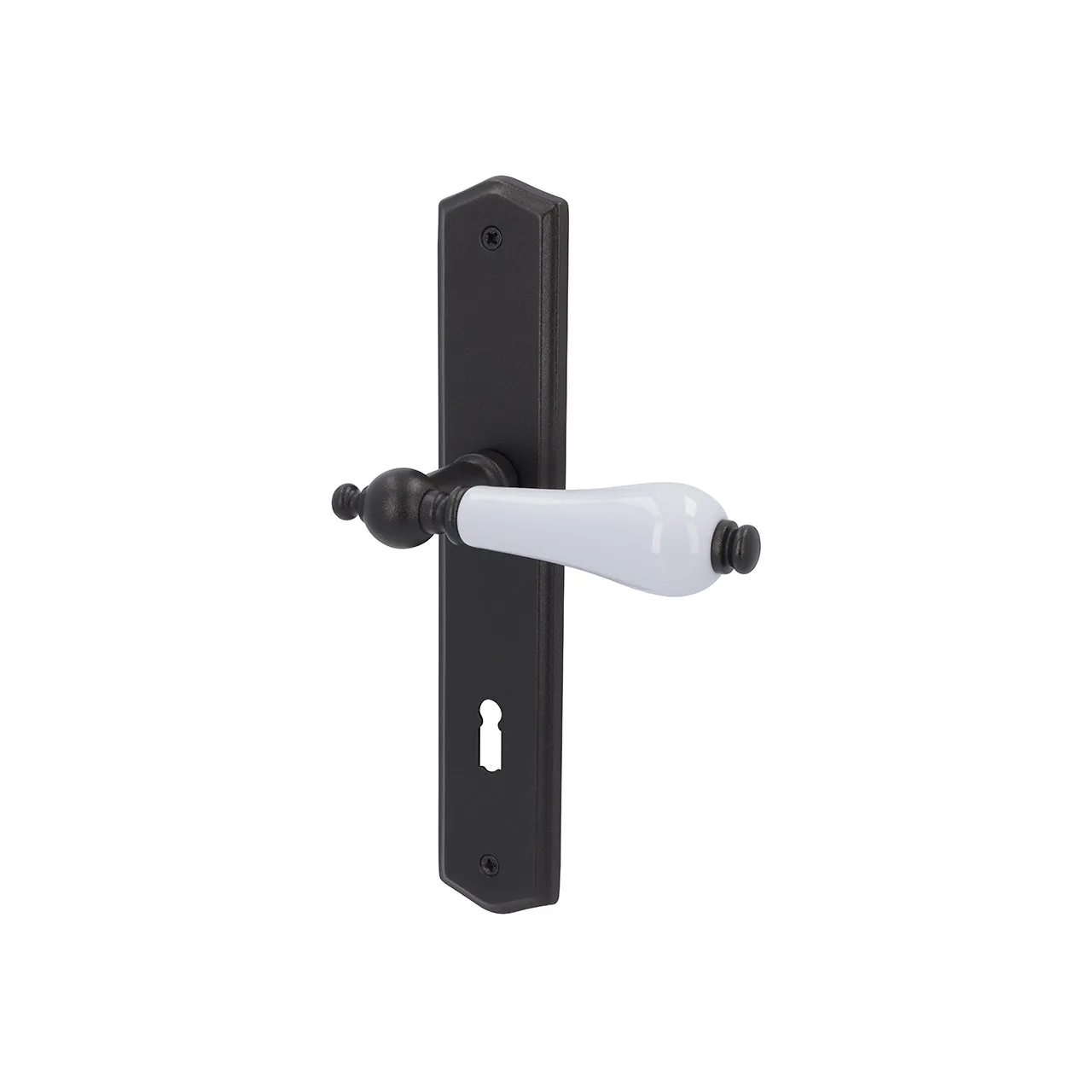Türgriff Eleganto 557LR Schwarz/weiß