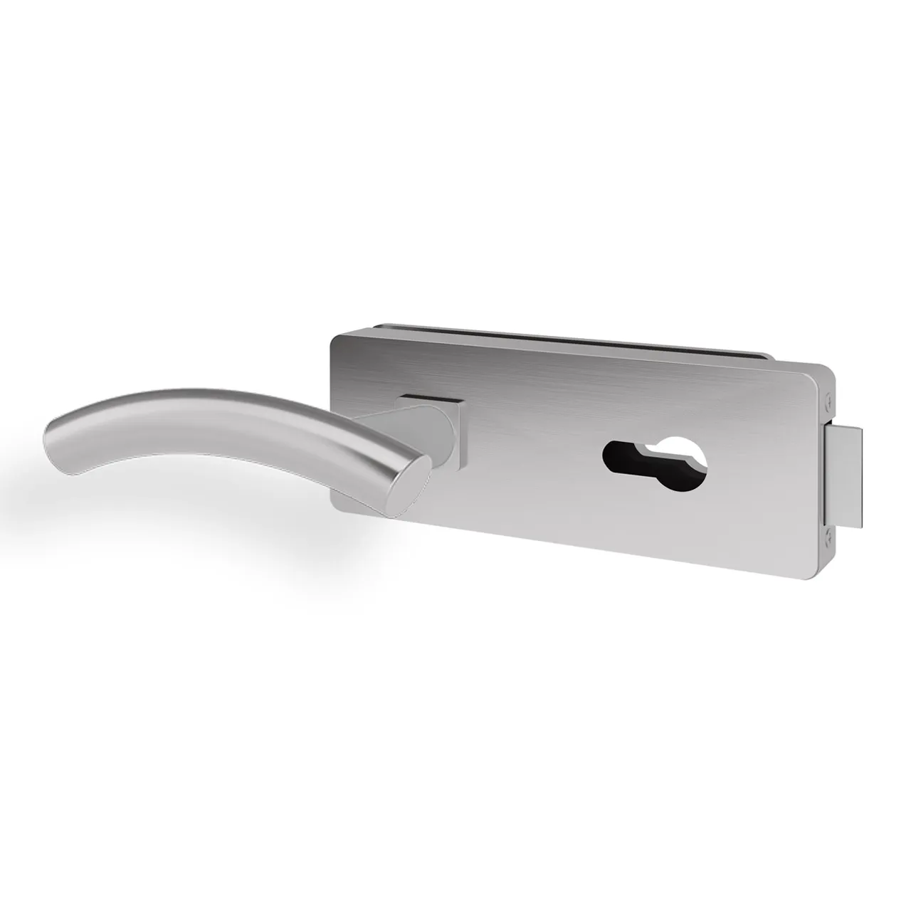 Glastürgriff Eleganto 16GS Edelstahl inkl. Set Bänder