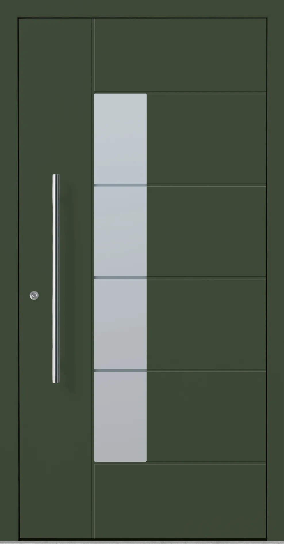 Aluminium-Haustür OptiDoor Design 30555D