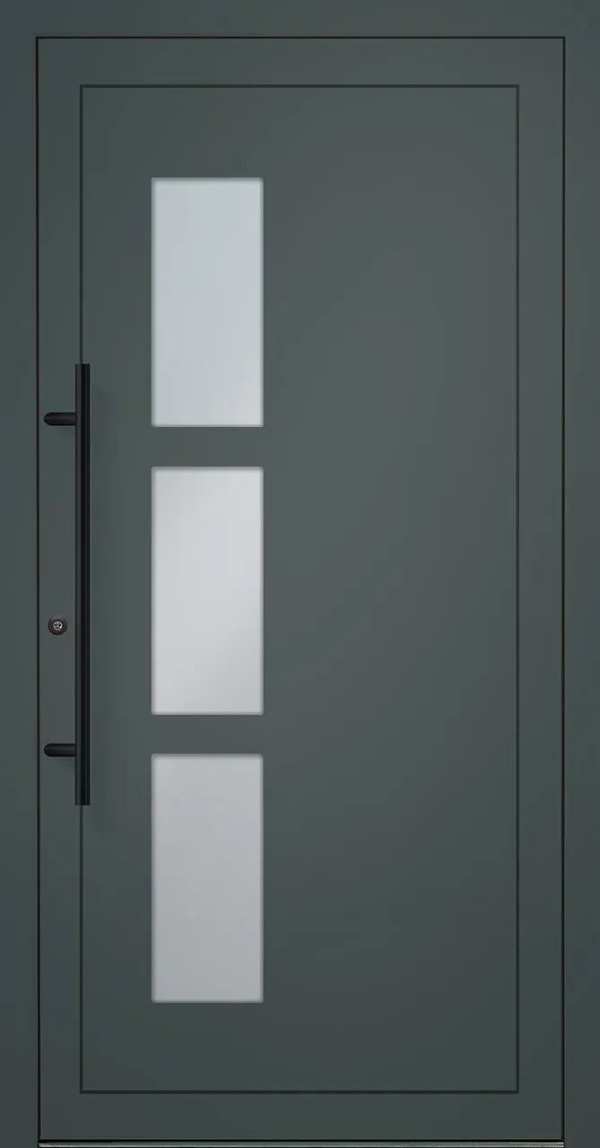 Aluminium-Haustür OptiDoor Power Blackline 38504P
