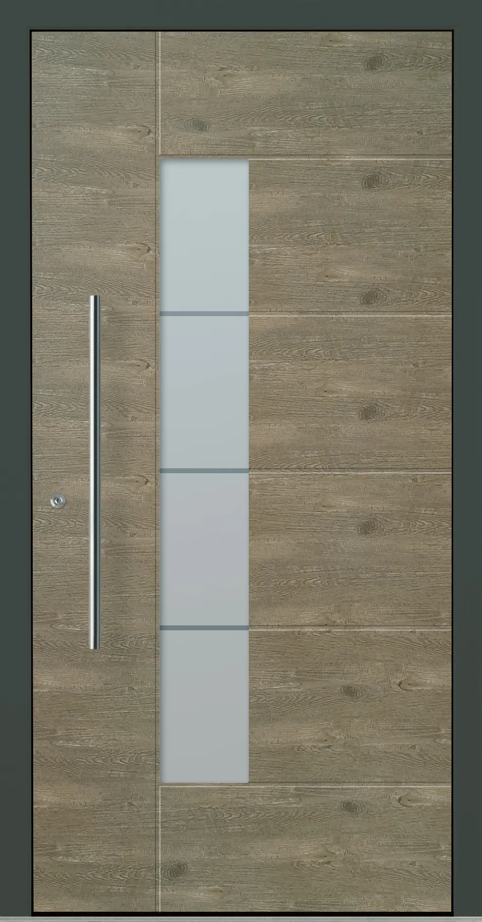 Aluminium-Haustür OptiDoor Design 30555D