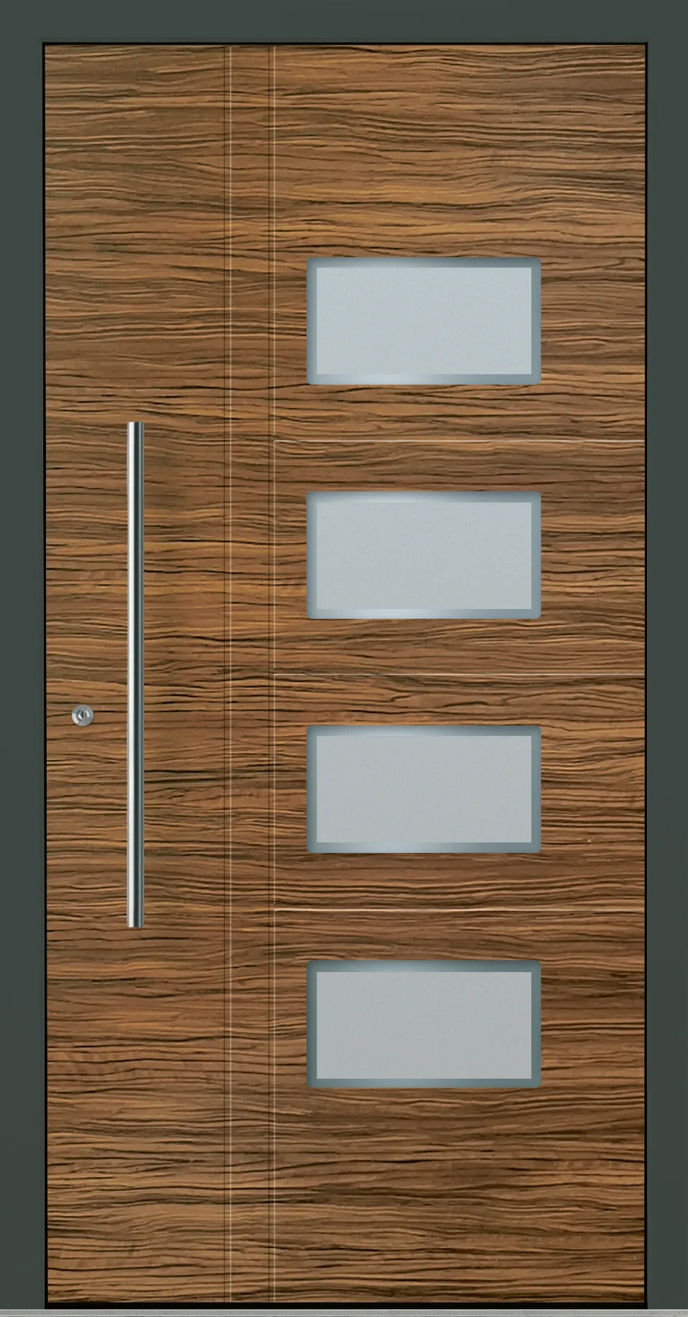 Aluminium-Haustür OptiDoor Design 30620D