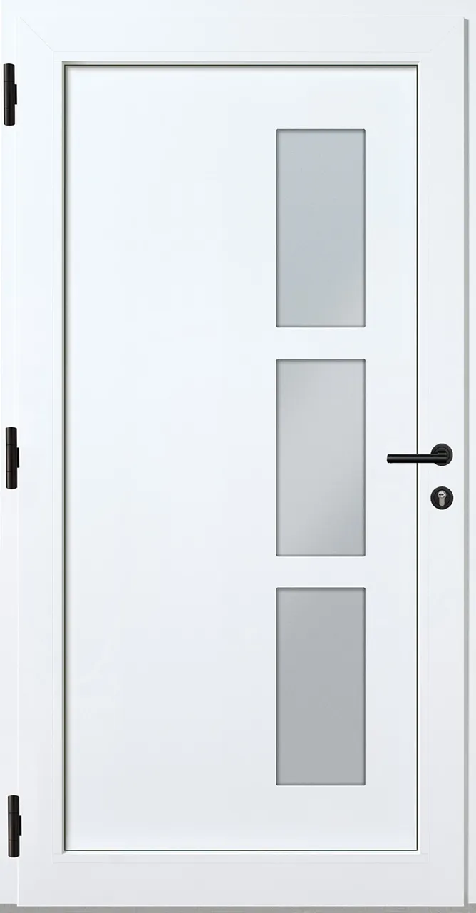 Aluminium-Haustür OptiDoor Power Blackline 38504P