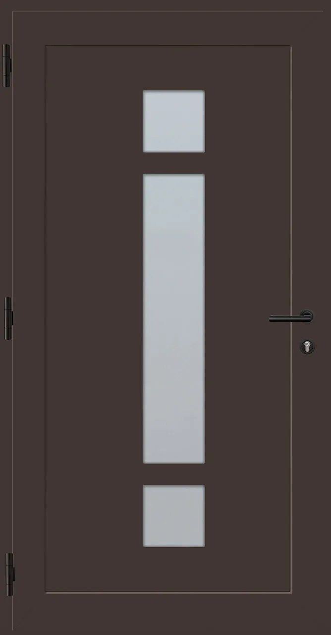 Aluminium-Haustür OptiDoor Exclusiv Blackline 38660E