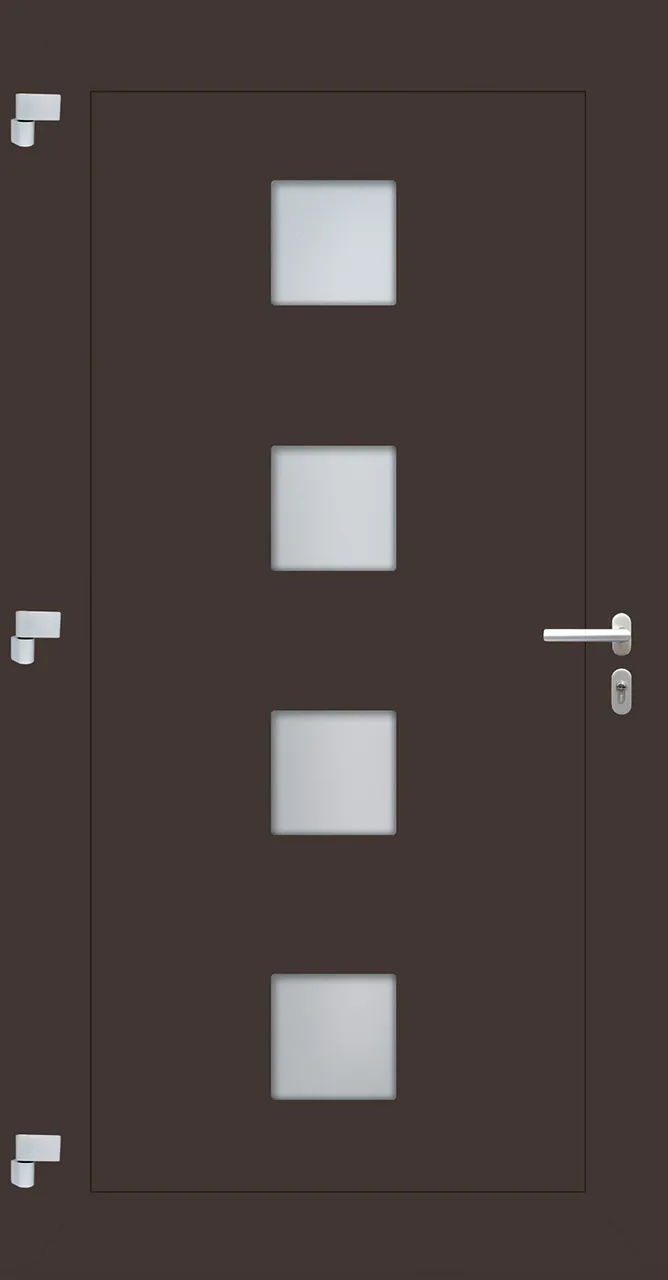 Aluminium-Haustür OptiDoor Power Trendline 38608P