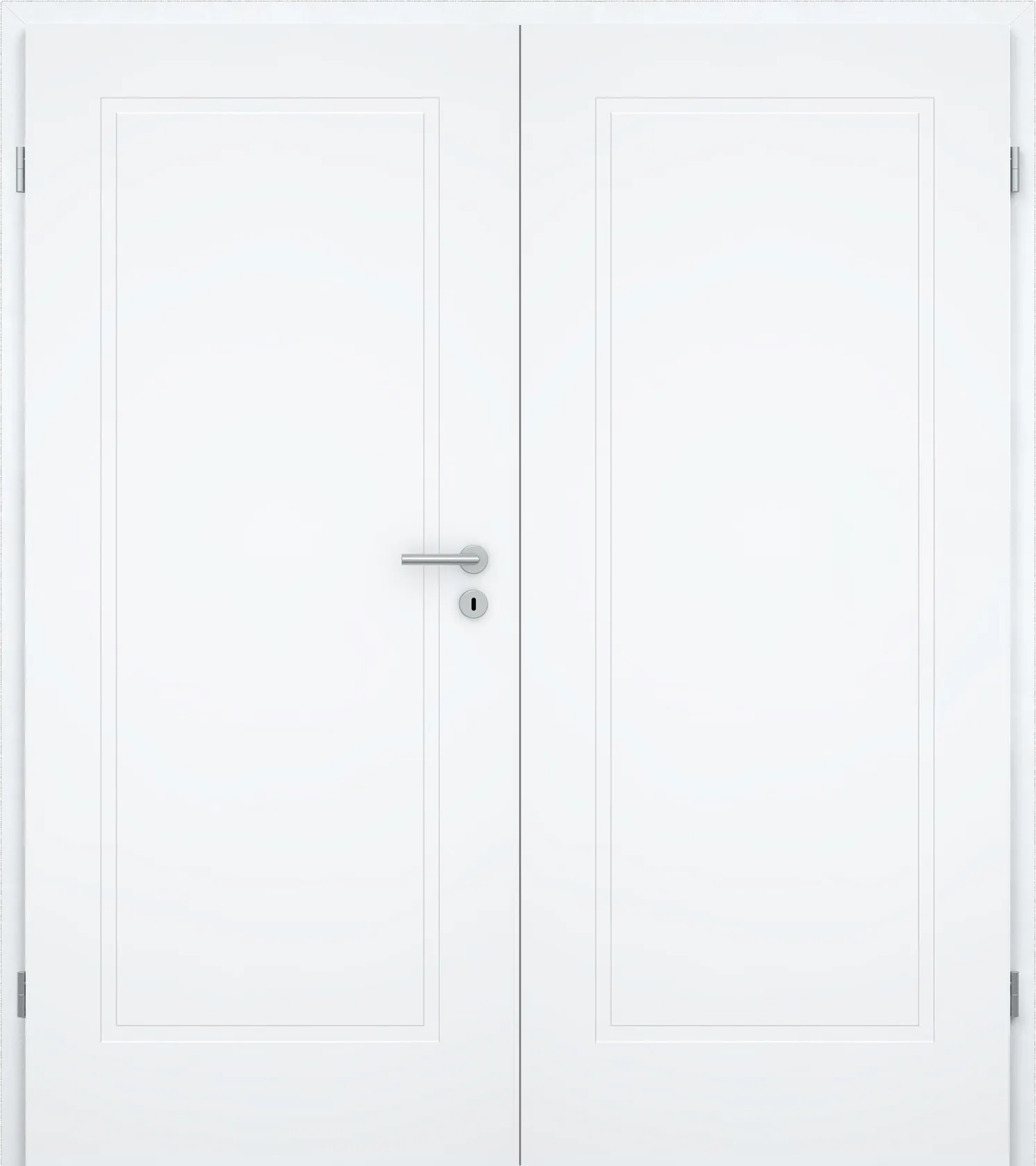 Doppelflügel-Kontur-Design-Innentür Blanco Flair BS Weißlack