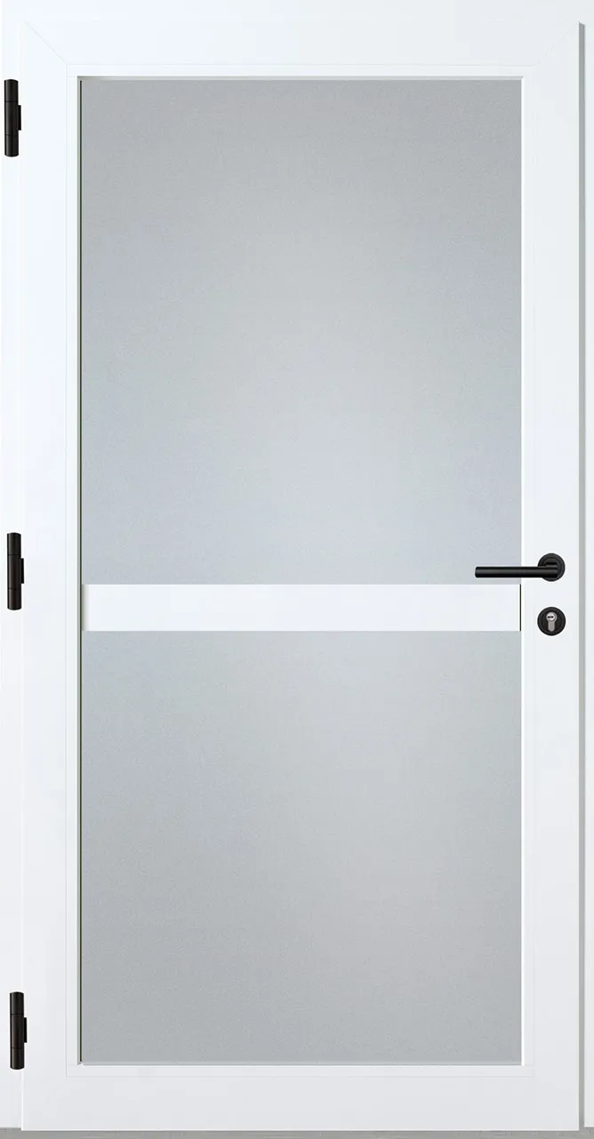 Aluminium-Haustür OptiDoor Exclusiv Blackline 38001E
