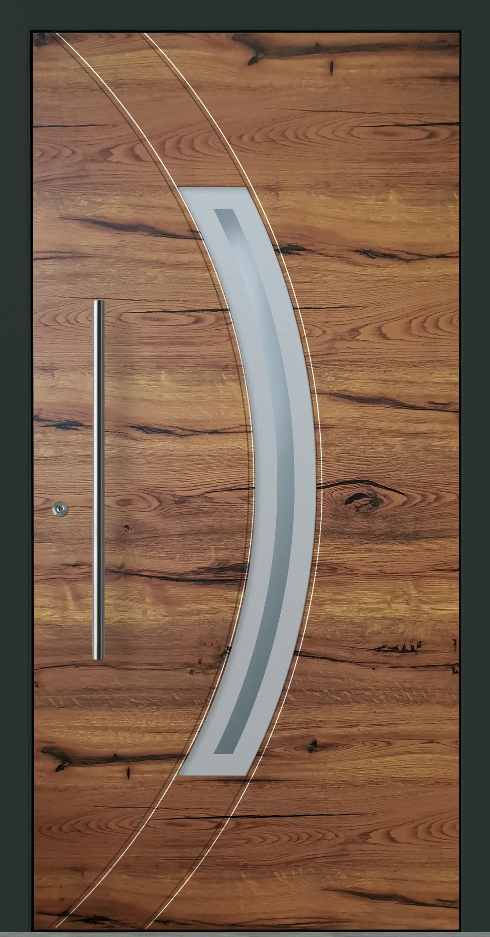 Aluminium-Haustür OptiDoor Design 32110D