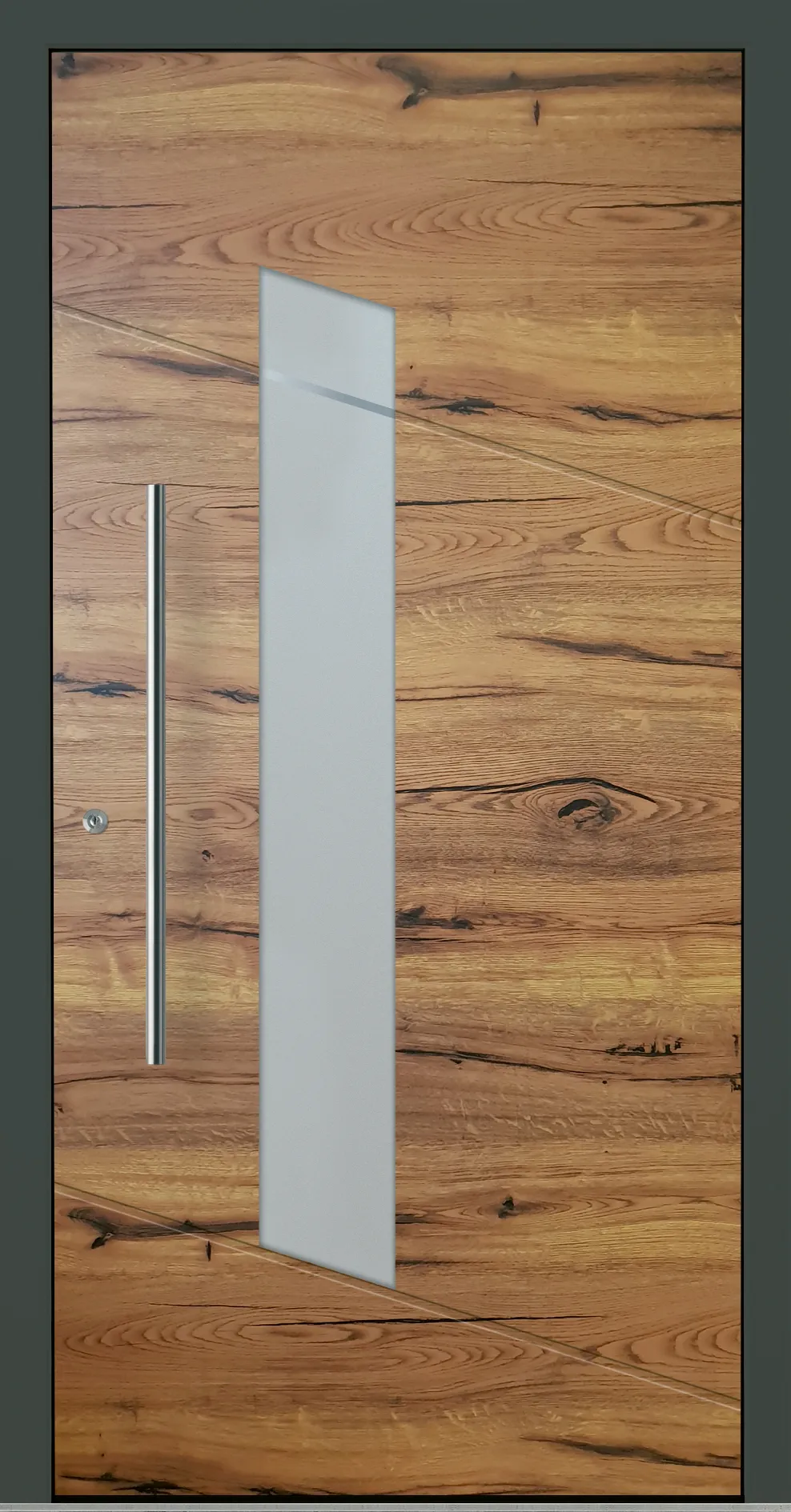 Aluminium-Haustür OptiDoor Design 32588D