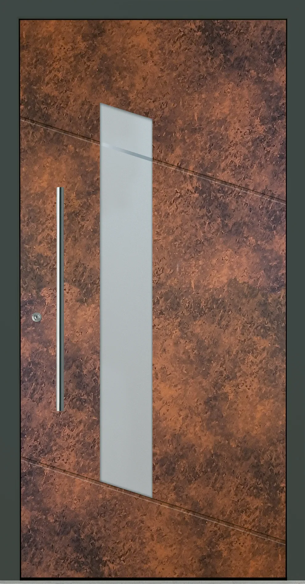 Aluminium-Haustür OptiDoor Design 32588D