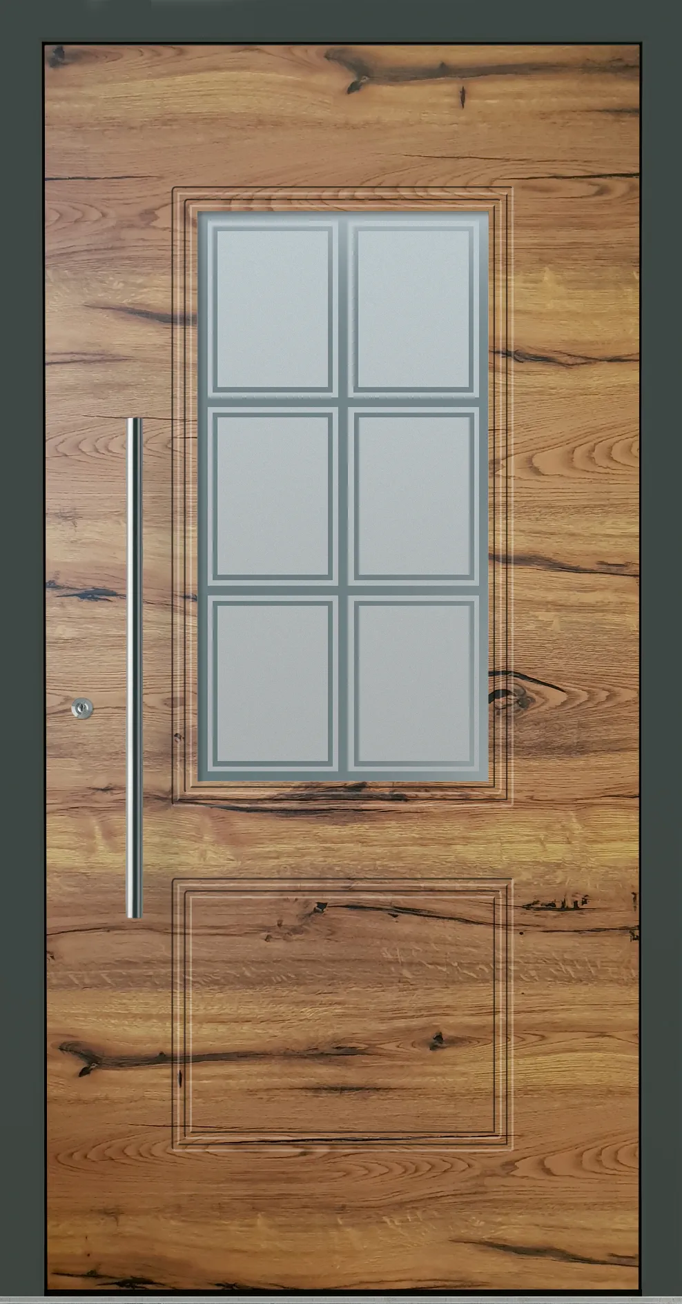 Aluminium-Haustür OptiDoor Design 32405D